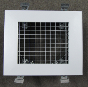 Eggcrate Grille with R/Neck (200 x 200 mm)