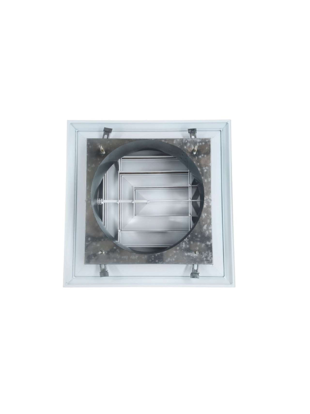 Bevelled Edge Supply Air Diffuser 3 Way 410 x 410 (mm) - Air Junction