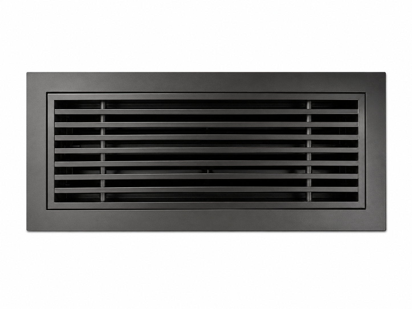 Linear Bar Grille Removable Core | Modern HVAC Grilles-Black Colour - Air Junction