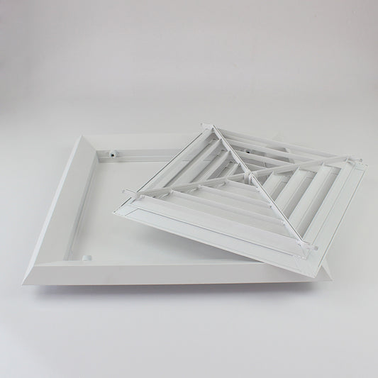 Bevelled Diffuser 4 way Air Junction