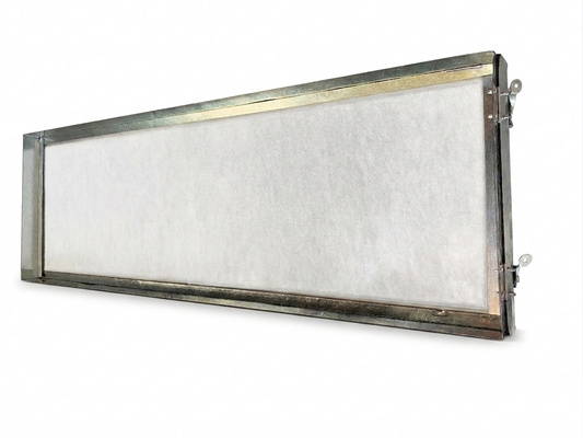 Return Air Filter Track with washable filter
