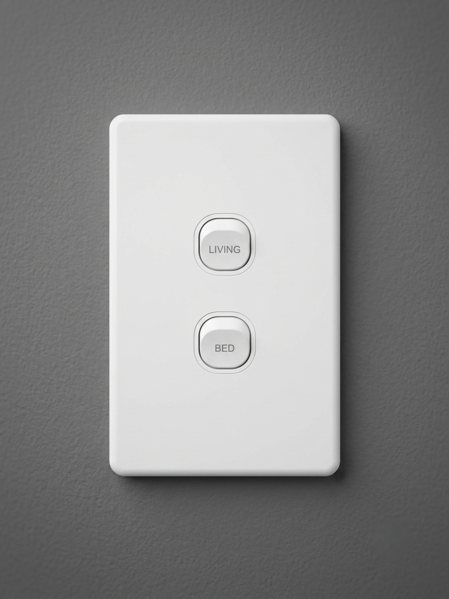 10A Electrical Wall Gang Switch