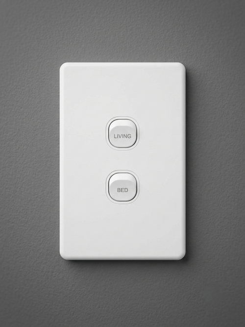 10A Electrical Wall Gang Switch