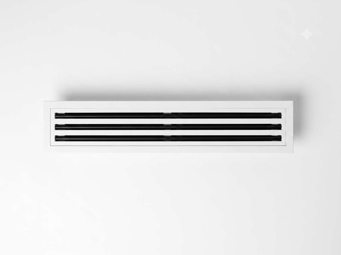 Linear slot diffusers 3 slots - Removable Core