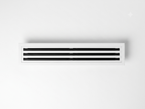 Linear slot diffusers 3 slots - Removable Core