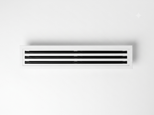 Linear Slot Diffuser 3 Slot Removable Core | HVAC Ceiling Diffuser Australia