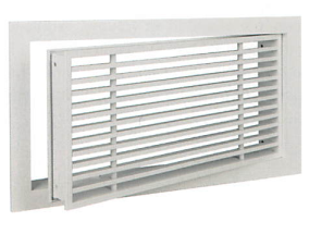 linear bar grille removable core