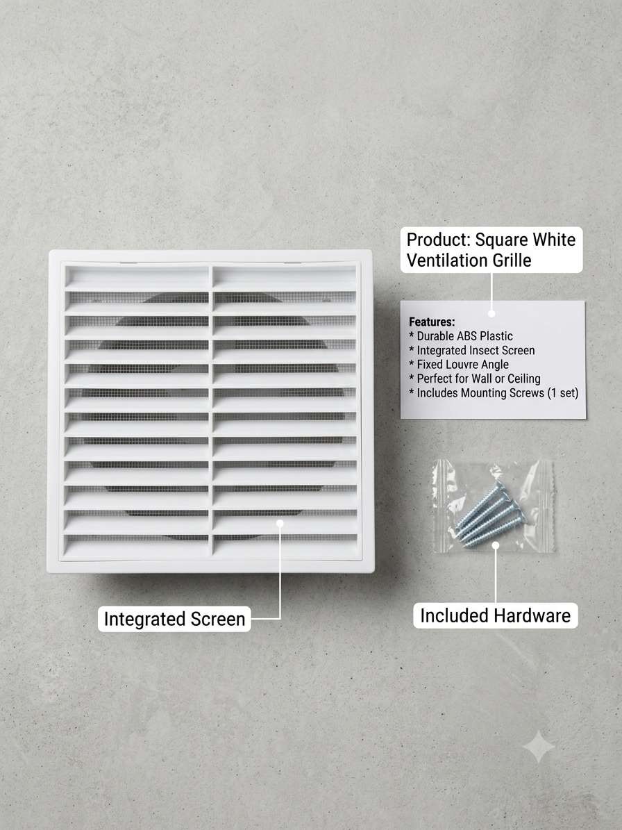 Plastic Louvre Grille