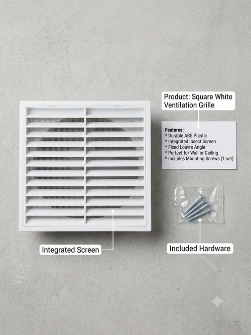 Plastic Louvre Grille