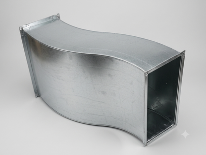 Made to order - Galvanized Rectangular Sheet Metal Ductwork & Fittings