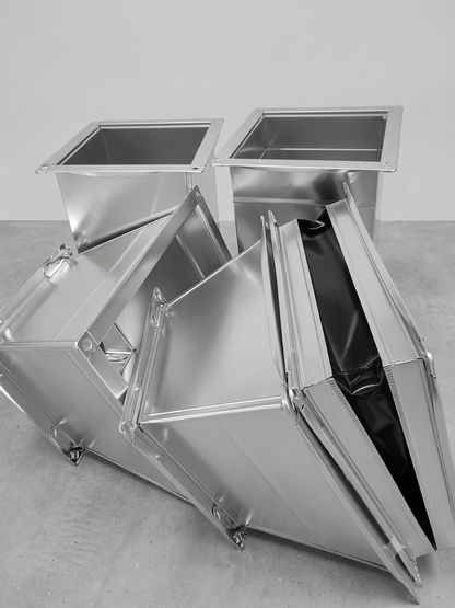 Made to order - Galvanized Rectangular Sheet Metal Ductwork & Fittings