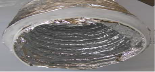Silver Sleeve Duct Insulated 14" 6 meter