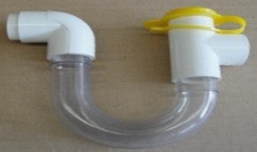 P-trap 25mm Yellow cap